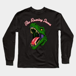 Rock & Roll Music Concert Festival Band T-Rex Dinosaur Long Sleeve T-Shirt